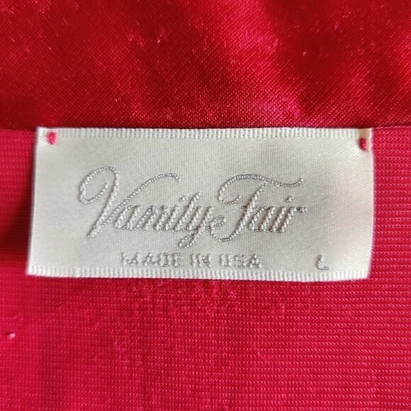 Vintage 60s Vanity Fair button front nightgown L - Picture 7 of 8